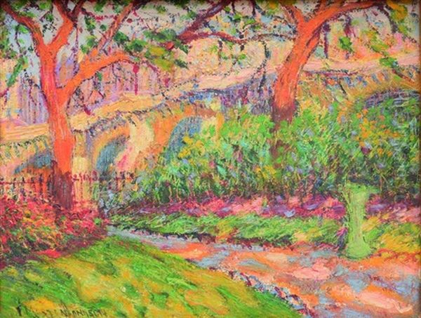 Parc En Ville Oil Painting by Francis Morton-Johnson