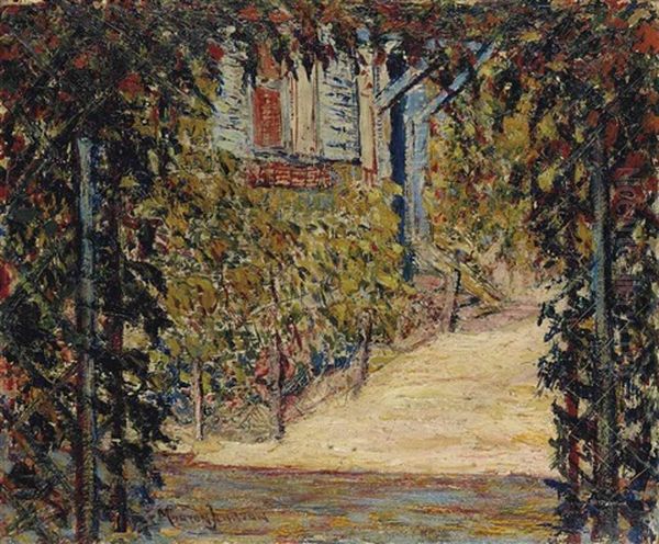 Le Jardin Oil Painting by Francis Morton-Johnson