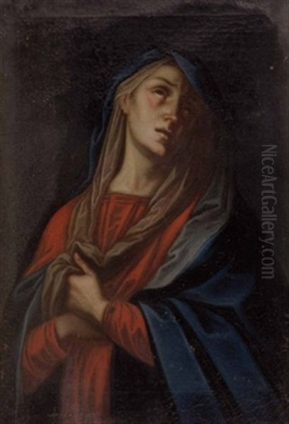 Heilige Maria Oil Painting by Anton Balthasar Moser