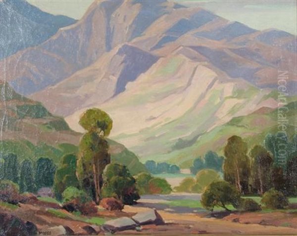 Landscape Oil Painting by Walter Farrington Moses