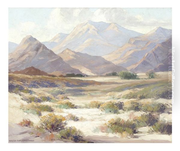 Palm Springs Oil Painting by Walter Farrington Moses