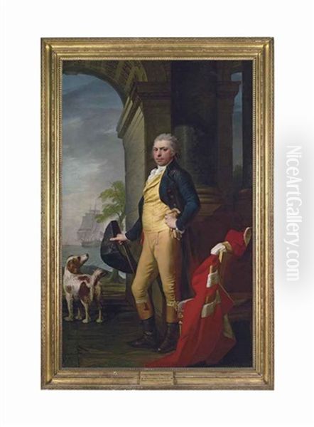 Portrait Of George Hay (1753-1804), 7th Marquess Of Tweeddale Oil Painting by Jean Laurent Mosnier