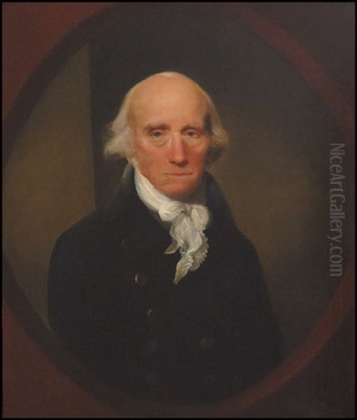 Portrait Of Warren Hastings Oil Painting by Jean Laurent Mosnier