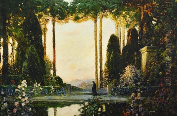 An Enchanted Garden by Thomas Edwin Mostyn