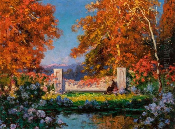 Peace Oil Painting by Thomas Edwin Mostyn