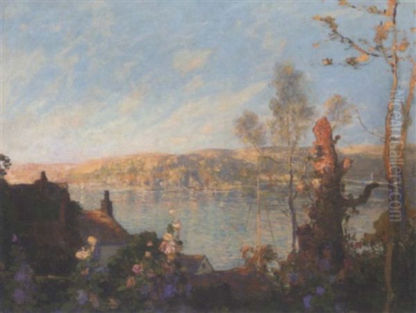 Dartmouth Oil Painting by Thomas Edwin Mostyn