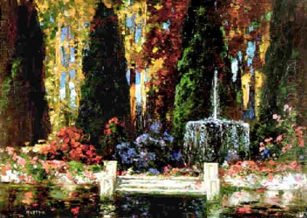 The Enchanted Garden by Thomas Edwin Mostyn