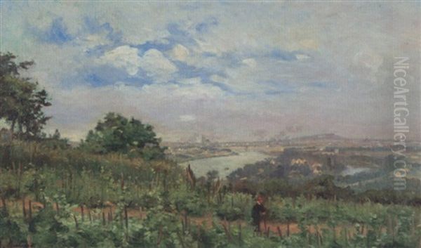 Vue Panoramique Oil Painting by Alfred Mouillon