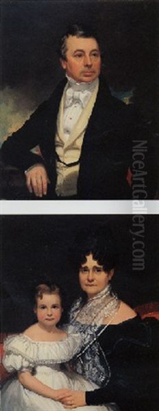 Portrait Of John Crary Oil Painting by William Sidney Mount