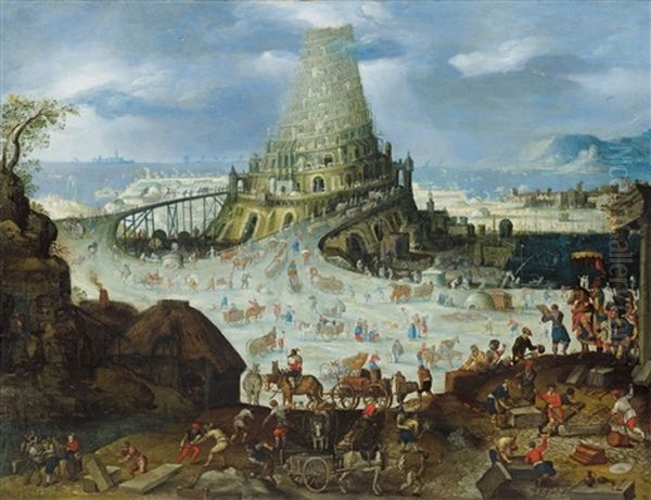 The Tower Of Babel by Anton Mozart