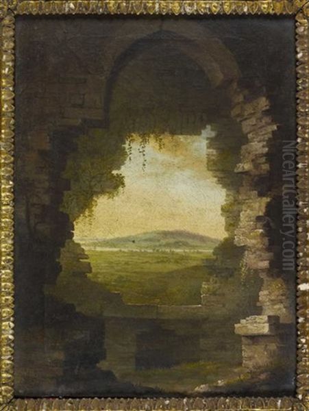 Bunratty Castle Oil Painting by Jeremiah Hodges Mulcahy