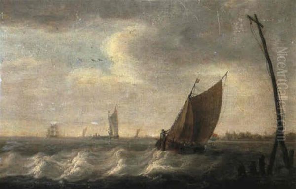 Marine Oil Painting by Pieter Mulier the Elder