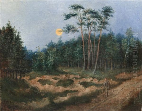 Weg Von Loschwitz Nach Rochwitz by Gustav Otto Mueller