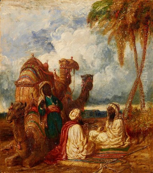 Rokpaus Oil Painting by William James Mueller