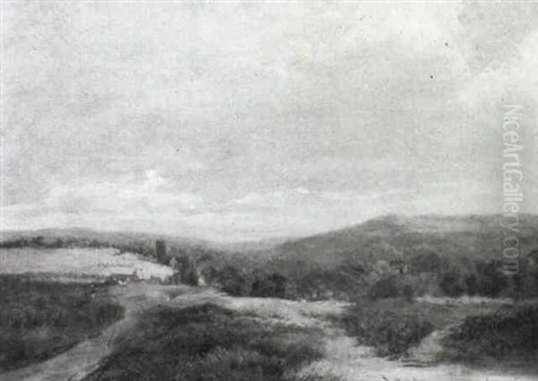 View Near Bristol Oil Painting by William James Mueller