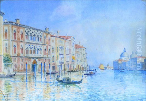 Venise. Oil Painting by Lina Bill