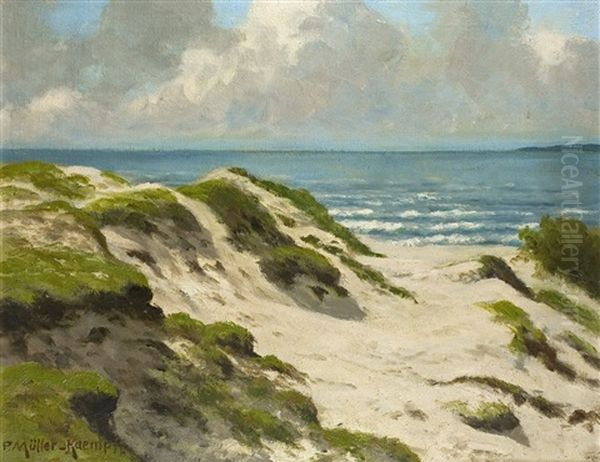 Dunenlandschaft Oil Painting by Paul Mueller-Kaempff