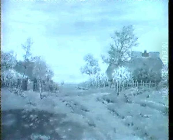 Fruhlingslandschaft Oil Painting by Paul Mueller-Kaempff