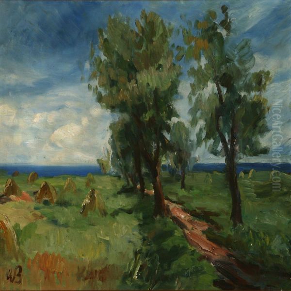 Landscape Oil Painting by Willy Bille