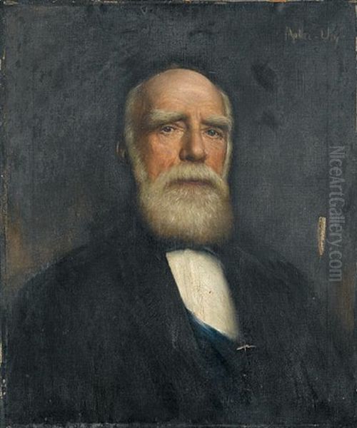 Portrait Of Donald Alexander Smith Oil Painting by Adolfo Felice Mueller-Ury