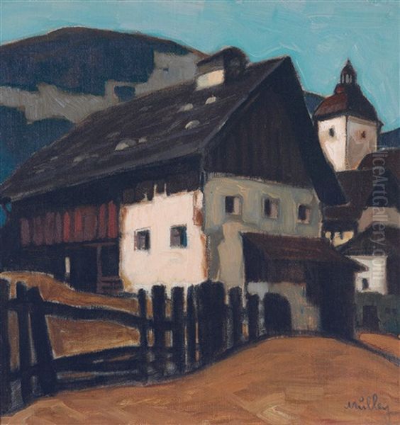 A Village by Oskar Mulley