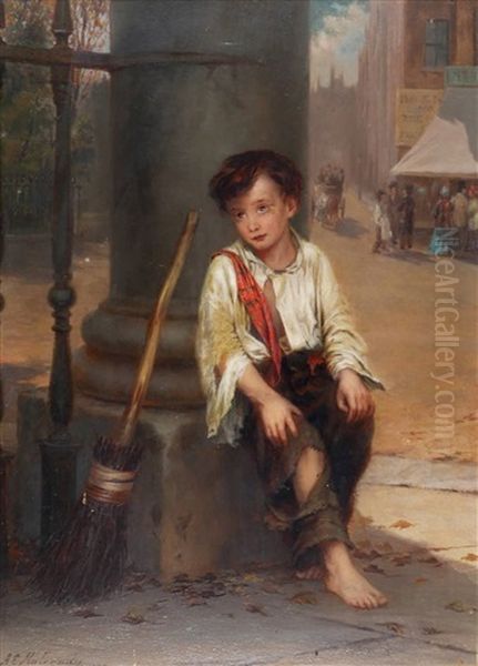 The Chimney Sweep by Augustus Edwin Mulready