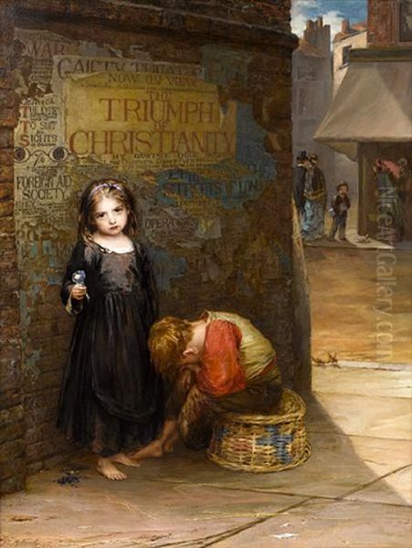 Uncared For by Augustus Edwin Mulready