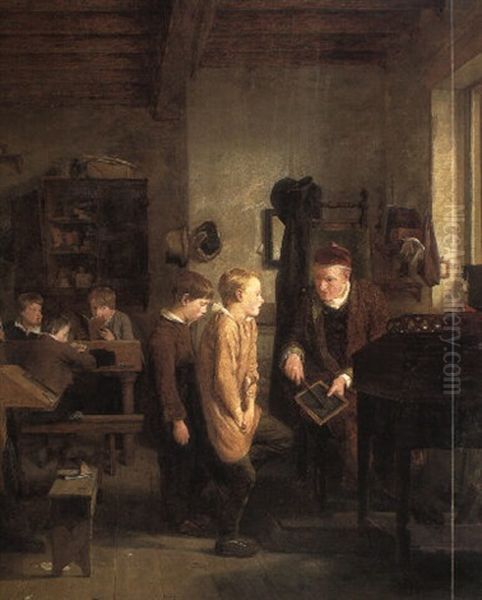 Idle Boys Oil Painting by William Mulready