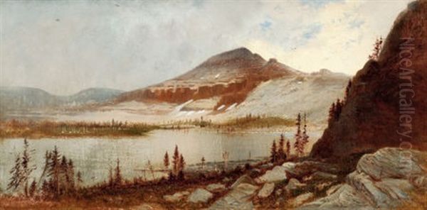 Lake Lal, Uinta Mountains Oil Painting by Gilbert Munger