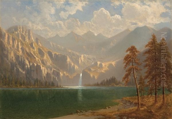 In Yosemite Oil Painting by Gilbert Munger