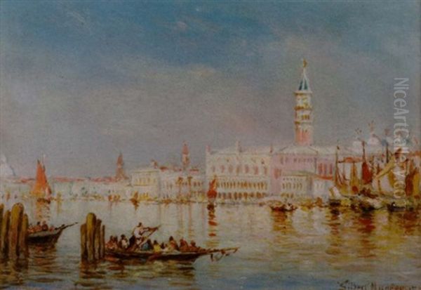 The Bacino San Marco, Venice Oil Painting by Gilbert Munger