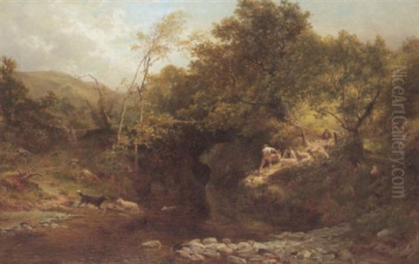 Changing Pastures Oil Painting by Henry Turner Munns