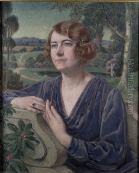 Portrait Of A Woman by John Bernard Munns