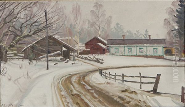 Untitled Oil Painting by Alarik (Ali) Munsterhjelm