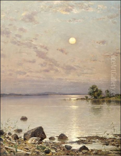 Sydankesan Yo Oil Painting by Magnus Hjalmar Munsterhjelm