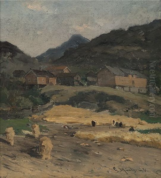 Ytre Kroken Oil Painting by Gerhard Arij Ludwig Morgenstjerne Munthe