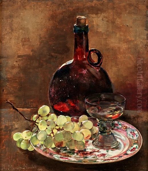 Stilleben Oil Painting by Anna Katarina Munthe-Norstedt