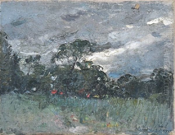 Landscape Oil Painting by Josephine Mary Muntz Adams