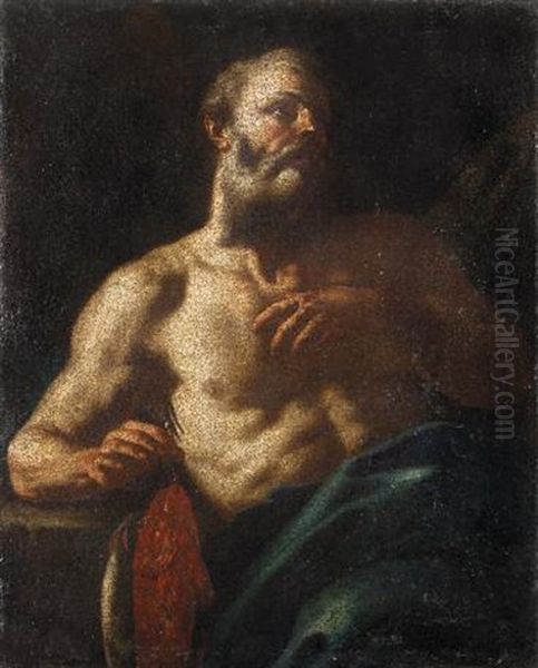 San Pietro Oil Painting by Francesco de Mura