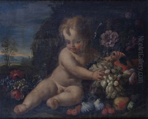 Allegoria Dell'estate (an Allegory Of Summer) Oil Painting by Francesco de Mura