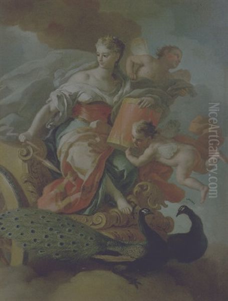 Allegoria Dell'aria Oil Painting by Francesco de Mura