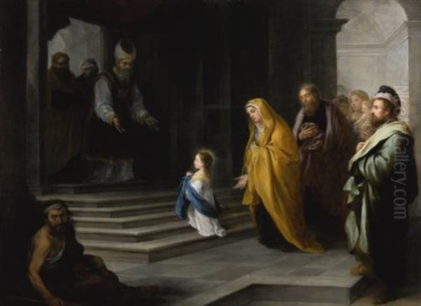 The Presentation Of The Virgin Oil Painting by Bartolome Esteban Murillo