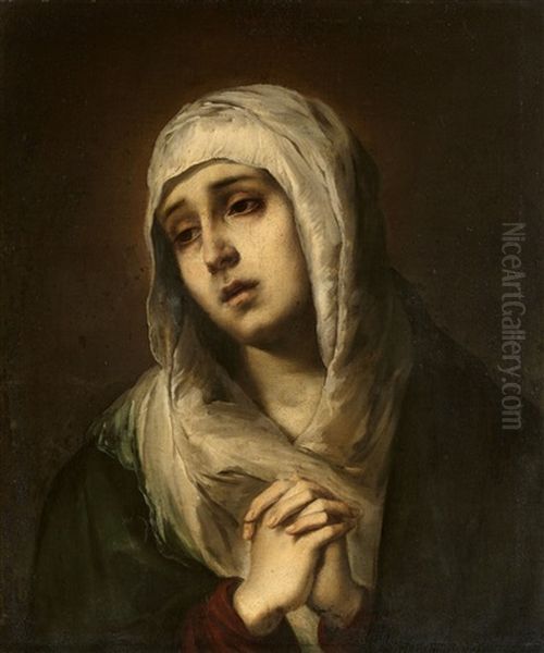 Mater Dolorosa Oil Painting by Bartolome Esteban Murillo