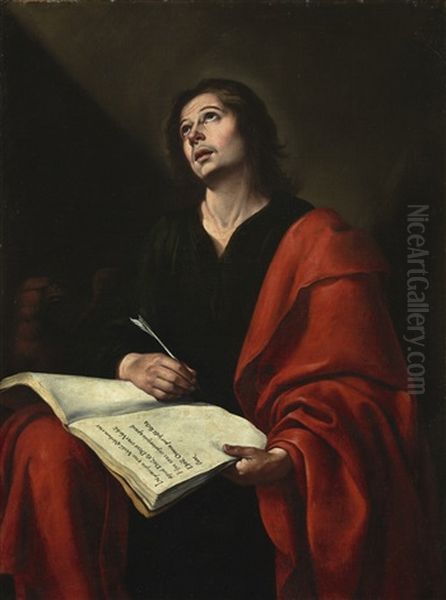 Saint John The Evangelist Oil Painting by Bartolome Esteban Murillo