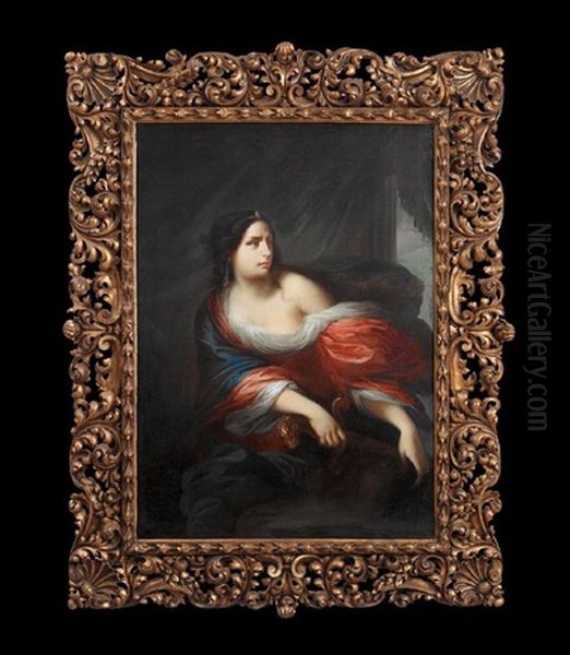 Judith, 19th Century Oil Painting by Bartolome Esteban Murillo