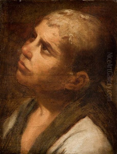 Cabeza De Nino Oil Painting by Bartolome Esteban Murillo