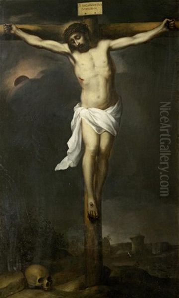 Christus Am Kreuz Oil Painting by Bartolome Esteban Murillo