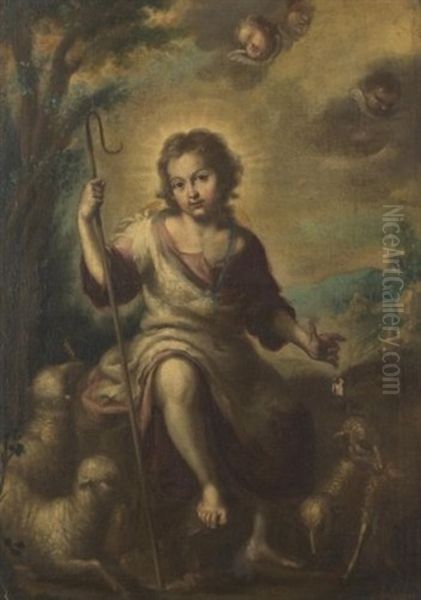 Saint Jean Baptiste Oil Painting by Bartolome Esteban Murillo