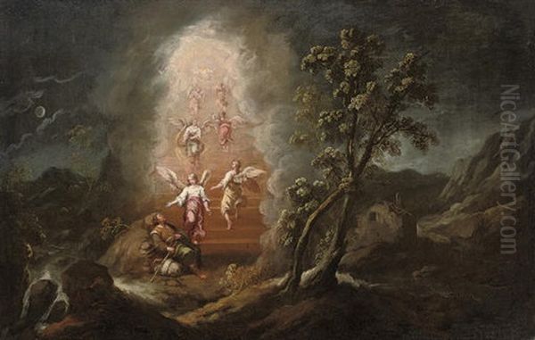 Jacob's Dream Oil Painting by Bartolome Esteban Murillo