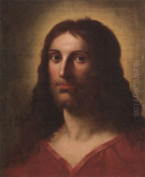 Christ The Redeemer Oil Painting by Bartolome Esteban Murillo